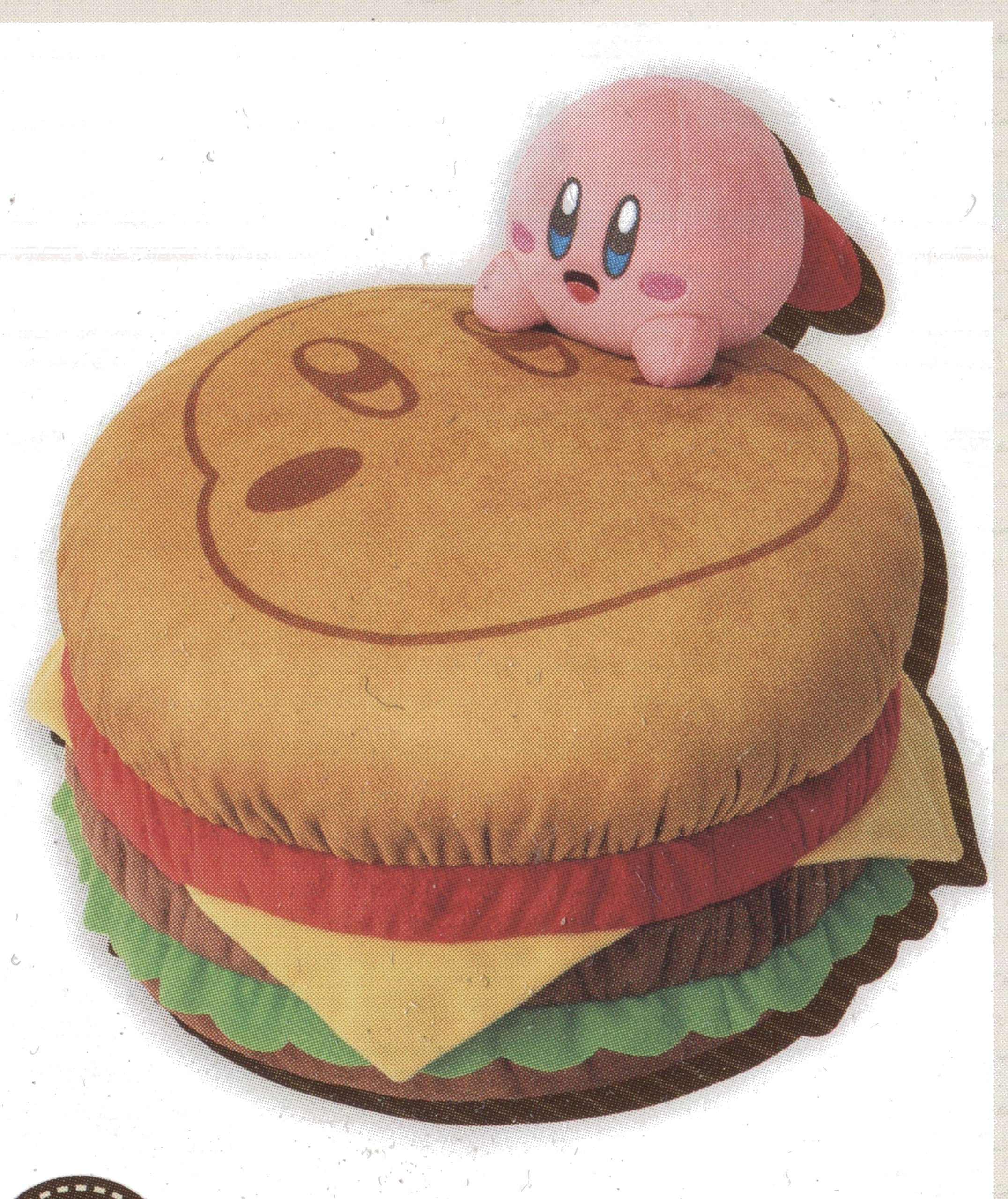 

Bandai Spirits Ichiban Kuji Kirby of the Stars KIRBY S BURGER A Prize Kirby Jumping Cushion