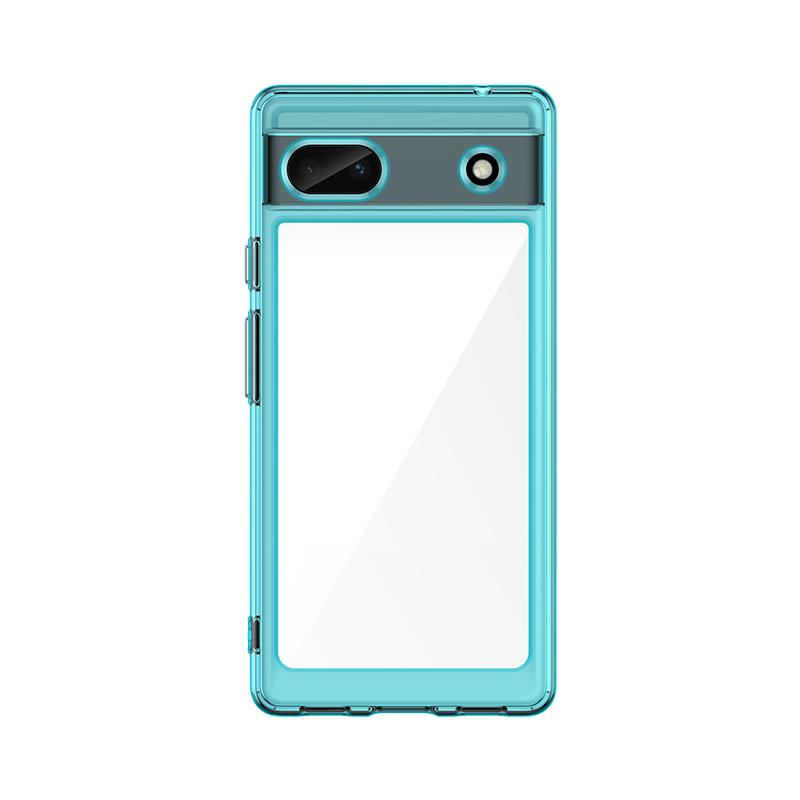 For Google Pixel 6A Clear Case For Google Pixel 6A 7A 7 Pro Cover Funda Funda Hard Translucent Shockproof Phone Bumper Pixel 6A