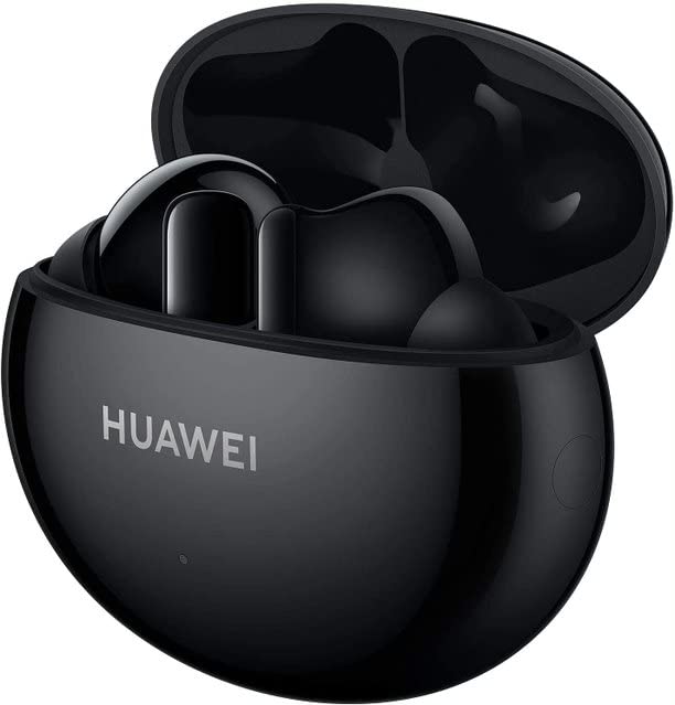 HUAWEI FreeBuds 4i Carbon Black True Wireless Earbuds with Active Noise Bluetooth 10 Hours of External Sound Dedicated Noise Cancelling Dual Mic for
