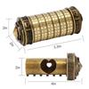 Smooth Surface Cipher Puzzle Lock Tube Premium Safe Material Puzzle Lock Tube  Valentine Gift