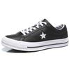 Converse One Star Low Leather Black White 158465C
