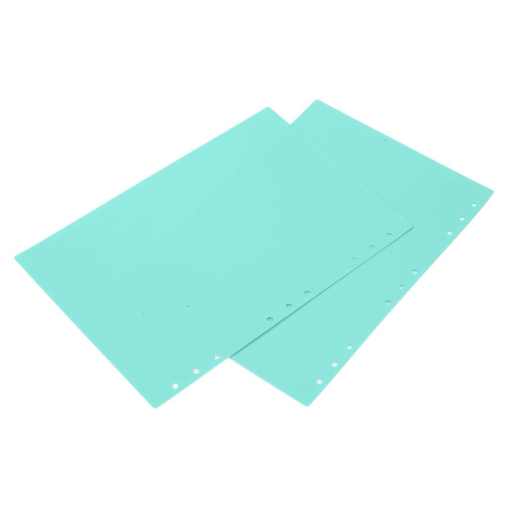 20pcs Binding Presentation Covers PP Plastic Frosted Waterproof Removable Paper Binding Covers for Documents