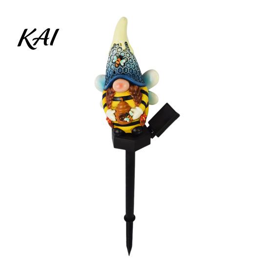 Seasonal Yard Ornaments Solar Garden Stake Light, Waterproof Christmas Outdoor LED Lamp with Warm Powered Path Lights Glow, Decorative