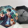 1PC Harry Potter Magic Umbrella-8-Rib Reinforced, Automatic Open, Lightweight & Durable, Cute Fashion Accessory for Outdoor, D2700
