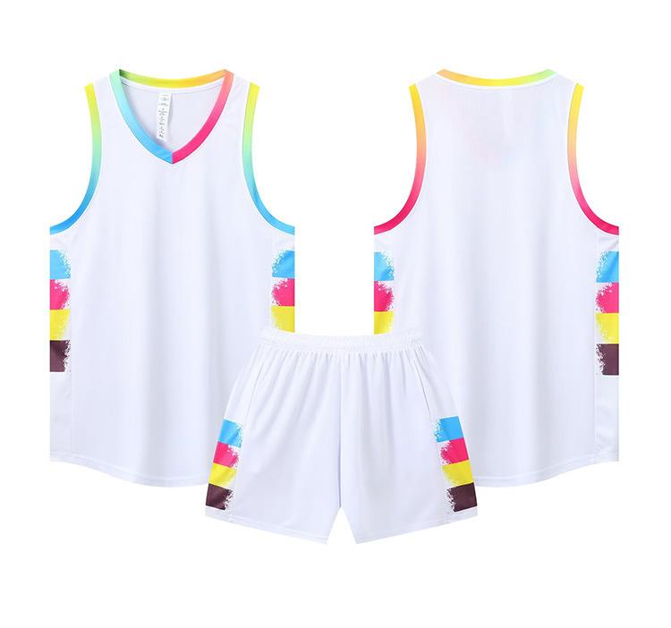 Nuovo Set di Maglie da Basket, Maglia da Gioco, Maglia da Allenamento per Bambini Maschi Studenti della Scuola Primaria, Canotta Sportiva, da Donna