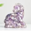Natural Crystal Resin Figurine With Success Symbol For Home Decoration Gift