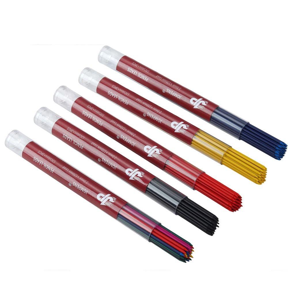 Colored Mechanical Pencil Refills 2B Mechanical Pencil Lead Propelling Pencil Replacement Refill