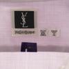 Yves Saint Laurent Long Sleeve Shirt Purple Men's Used