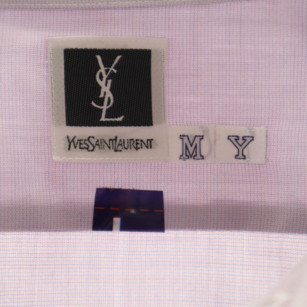 Yves Saint Laurent Long Sleeve Shirt Purple Men's Used
