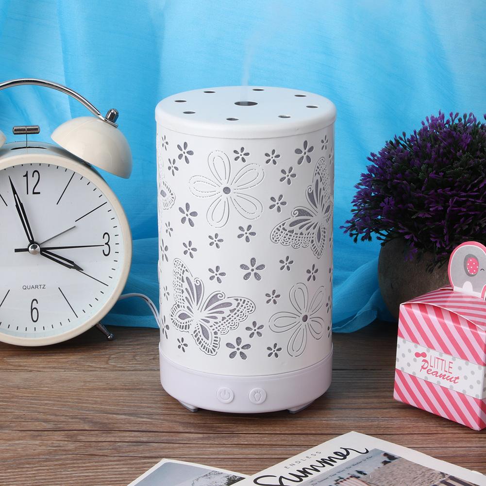 100ml Humidifier Essential Oil Diffuser Air Freshener with Colorful Light for Bedroom Office