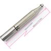 2pcs Stainless Steel Blow Fire Tube Collapsible Pocket Retractable Blow Fire Stick for Outdoor Picnic Camping Hiking