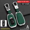 3/4 Tlačítka Slitina Zinku + Kůže Kryt Pouzdra na Klíč Fob pro Subaru BRZ Forester Legacy Outback WRX STI Impreza XV Crosstrek