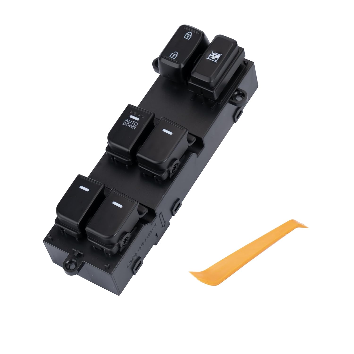 

Rldym Upgrade Power Window Master Switch Left Driver Side 93570-2T500 for 2014-2015 kia Optima 2.0L 2.4L, Replace# 935702T500, 18PIN, AUTO