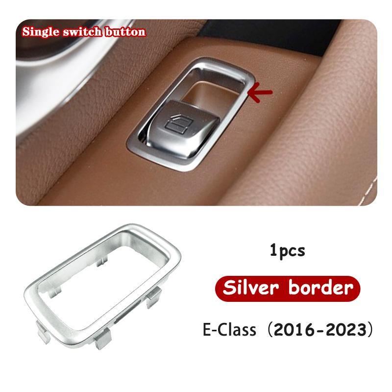 The Car Window Button for Mercedes Benz W213 E-Class E200 E300 E350 E320 Window Regulator Switch Button Electric Control Cover