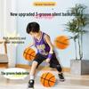 Silent No-Flake Indoor Basketball for Kids with 3D Grooves