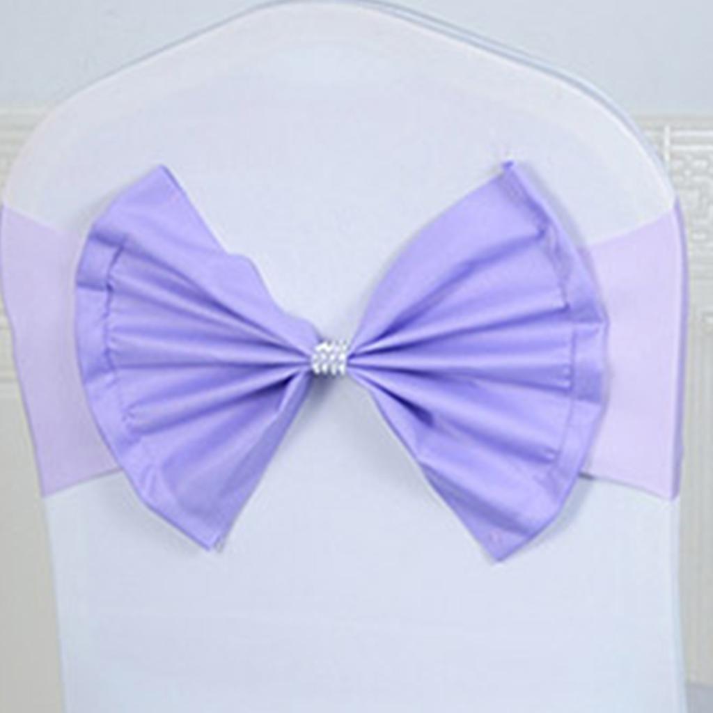 Chair Sash For Weddings Anniversaries Birthdays And Christmas Event Chair Back Decoration Chair Bows 1PC