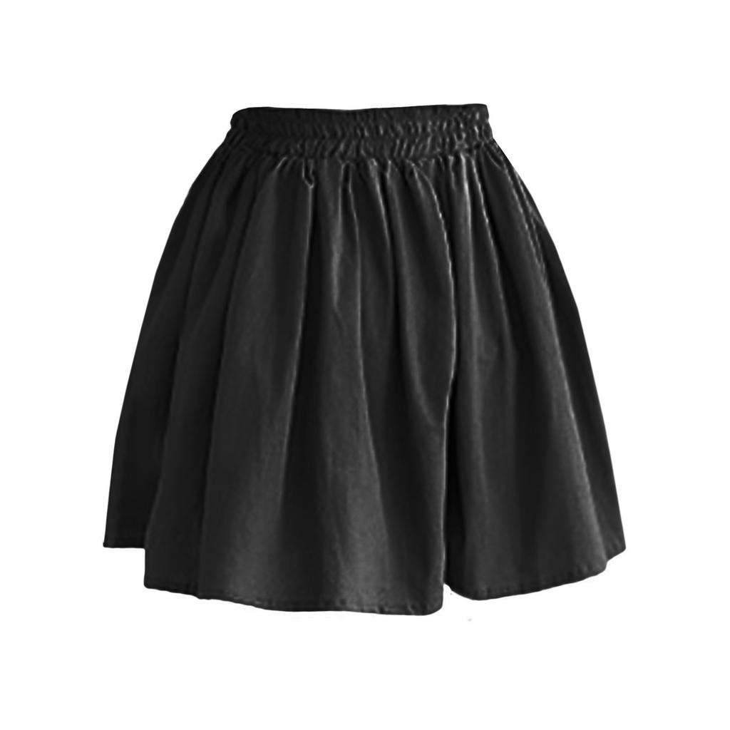 Women's Shorts High Waist Drawstring Knee Length Shorts Elastic Comfy Shorts With Pockets