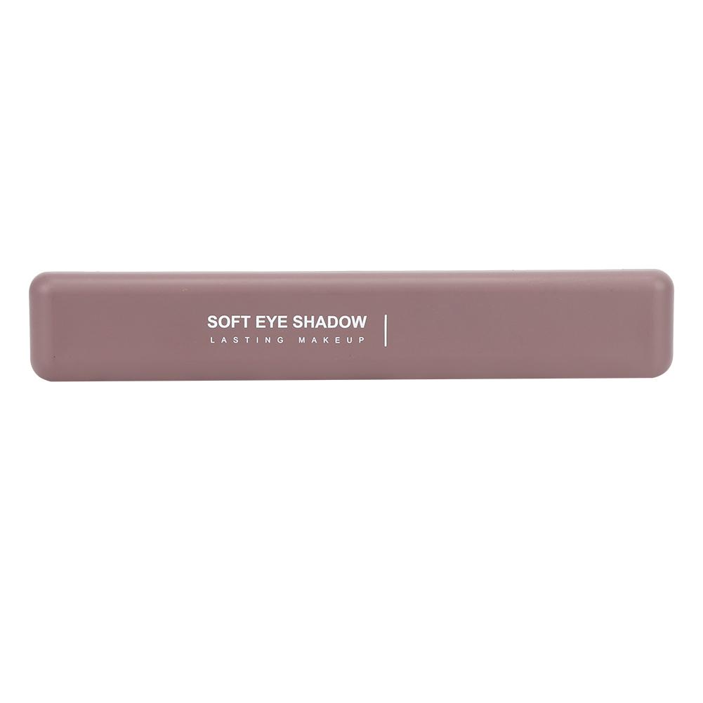 9Color Matte Glitter Soft Nude Eyeshadow Compact Earth Tone Cosmetics 13.5g