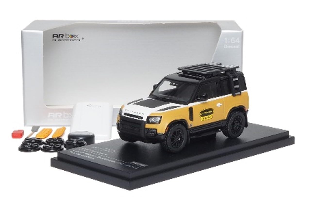 

Land Rover Defender Trophy Edition Scale Complete Diecast Car [Almost Real] 90-2023 - 1/64