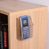 1 Set PP Practical Storage Holder Wall Mounted Punch-free Charging Hole Phone Organizer Rack for Home