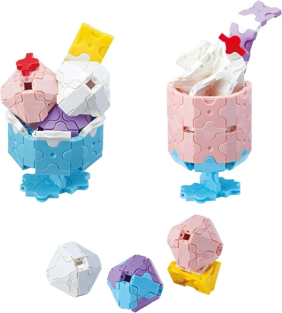 LaQ Sweet Collection Ice Cream Wagon LaQ ICE CREAM WAGON