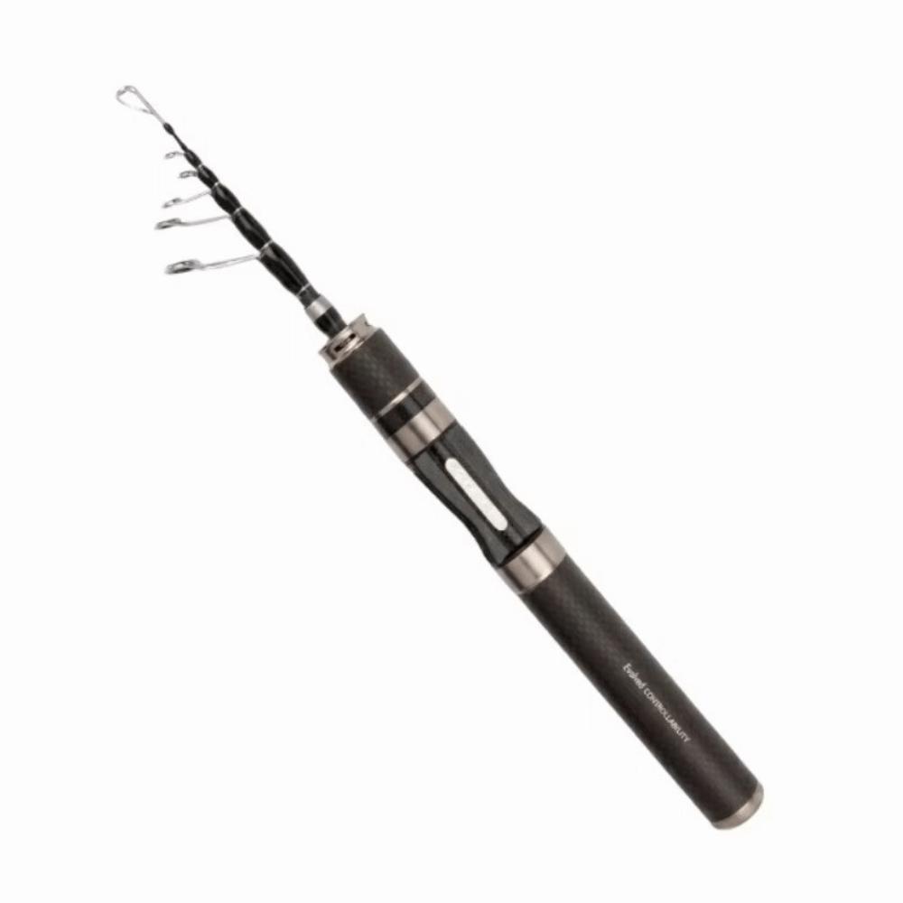 UL Carbon Telescopic Fishing Rod Portable Spincast Fishing Reel Fishing Rod Set Salt Water