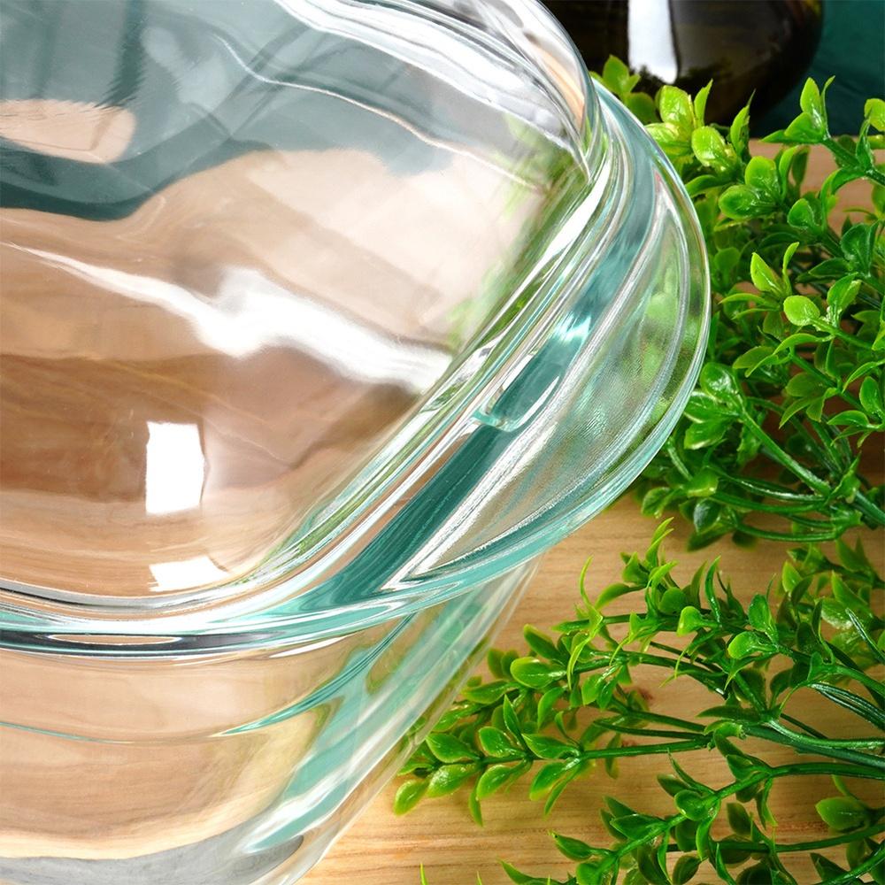 Glass Ovenproof Baking Dish for Baking, Roasting Pan, 4.5L