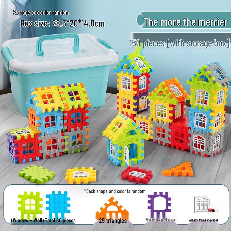 PlayHouse Blocks: Large 3-Year+ Building Set for Boys & Girls