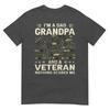 Im A Dad Grandpa And Veteran Fathers Day American Flag TShirt