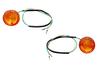 Bike Parts Center Front Turn Signal Set Orange Honda Super Cab C50 STD/DX 30-28-06