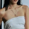 Elegant Water Drop Pendant Necklace for Women - Light Luxury, Fashionable Clavicle Chain, Stylish Niche Choker