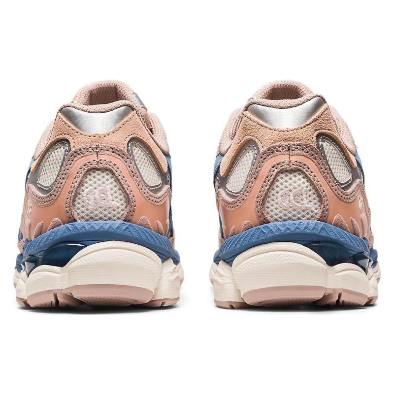 Asics Gel NYC Cream Grey Floss Salmon Women's Sneakers 1202A429-104