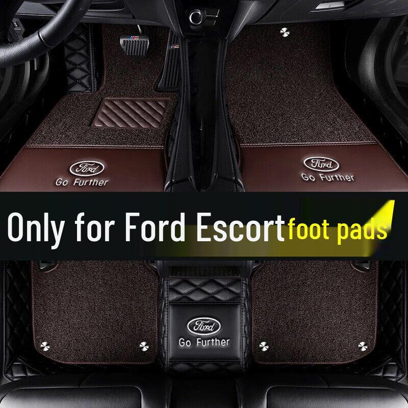 Ford Escort Floor Mats for Models 2015-2019, 2021 - Custom Fit Surround Pedal Mats
