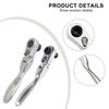 97mm 3.82in Mini Ratchet Wrench 72 Teeth Ratchet Mechanism Tool Ratchet Ergonomic Grip Design Tight Space Access