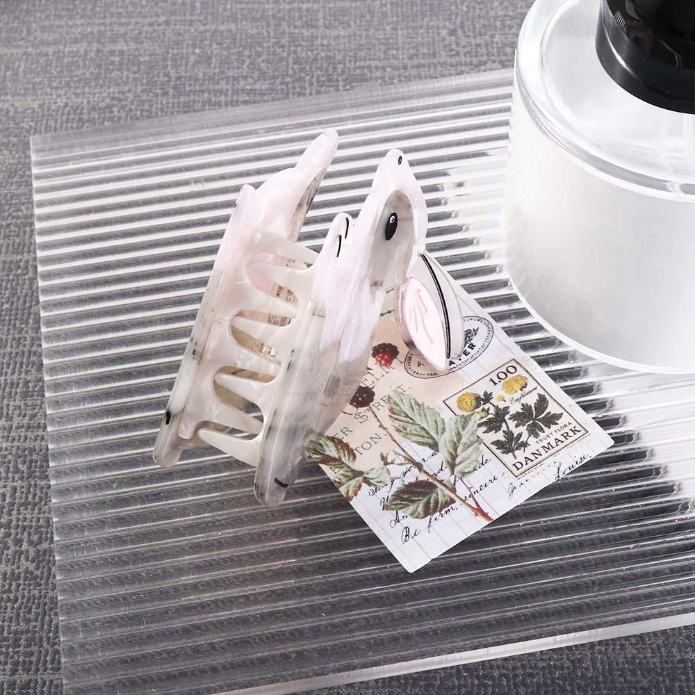 Headdress For Female Women Hair Clips Korean Style Crab Clip Hair Accessories Rabbit Hair Claw