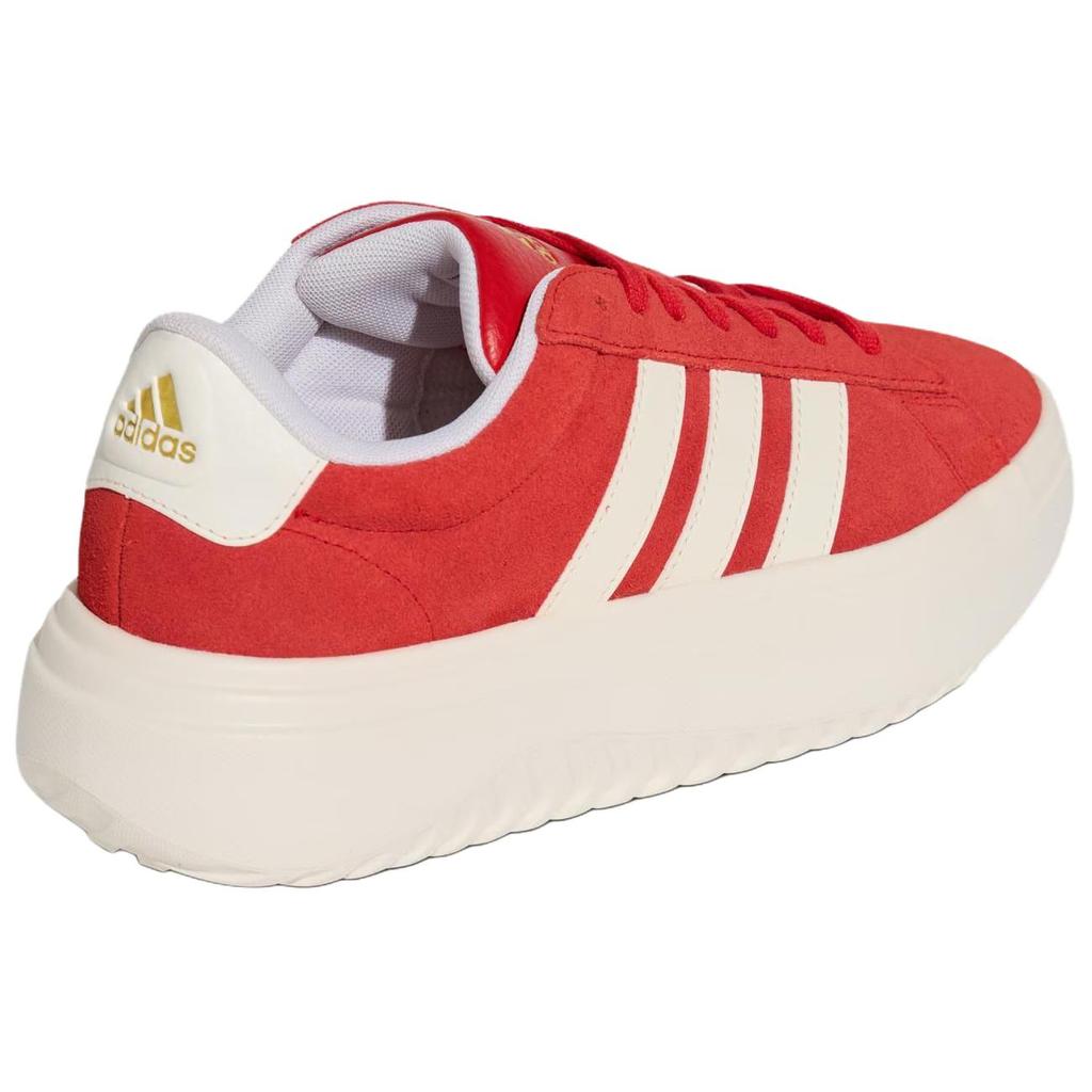 adidas Platformové tenisky Grand Court Čínskeho Nového roka Pohodlné ležérne tenisky Dámske tenisky Červené KJ2065