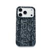 Snake Scale Pattern Luxury Protective Case for iPhone 14/15/16/17 Pro Max