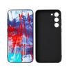Fashion Colorful Pattern IMD Art For Samsung Galaxy S23 S24 S25 Ultra S22 Plus S21 Black Soft Case Waterproof Soft Case