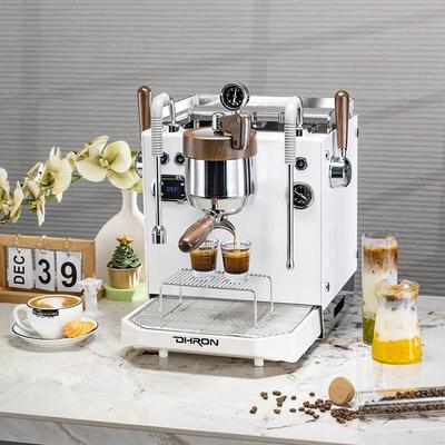 DHRON DR7109 Stepless Voltage Italian Semi-Automatic Coffee Machine for Small Business and Milk Tea Shops