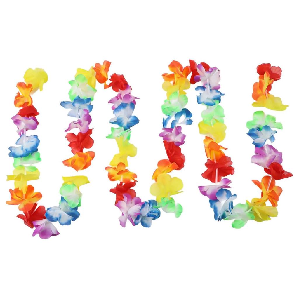Decorative Banner Hawaiian Flower Banner Festive Gatherings Easy Installation Indoor Outdoor Use For Summer Parties