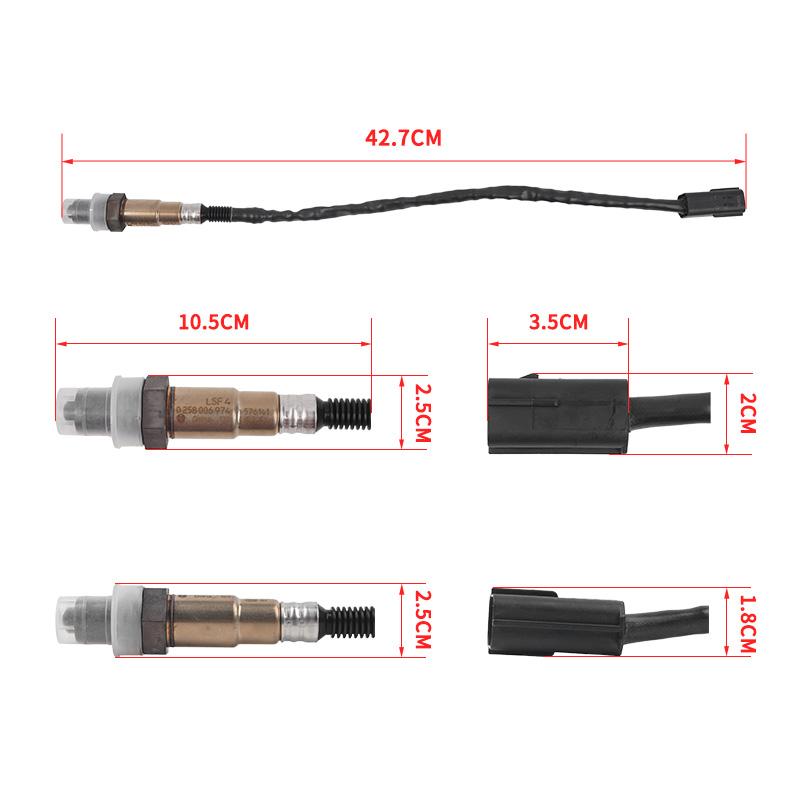 For CFMOTO 800MT Oxygen Sensor CF800MT CF800-5 450SR/NK/MT 675SR-R 800MT-X 800NK 23-24 Motorcycle Original Parts
