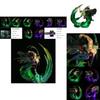 Exquisite Anime One Piece Zoro Ghost Island Glowing Pvc Statue Collectible Display Model