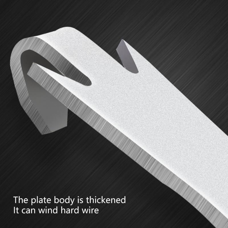 Multifunction Metal Wire Twisting Tool For Fence Binding Solution Heavy Duty Cable Winding Plier With Hex Hole Spanner