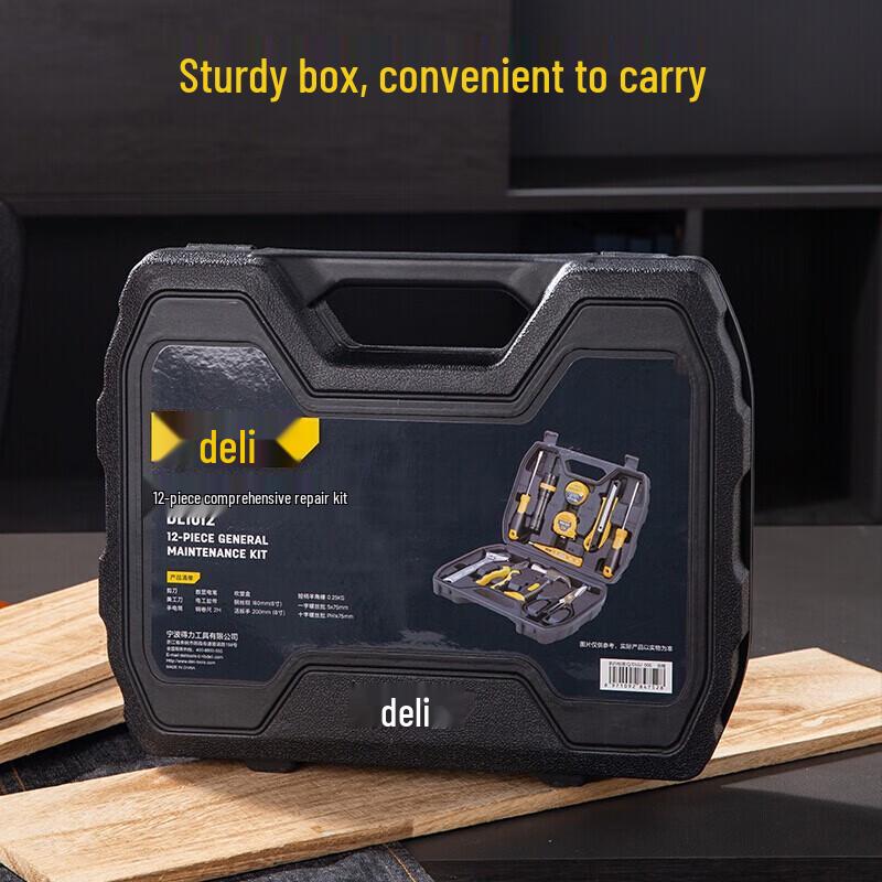 Deli DL1012 Multi-function Home Tool Kit