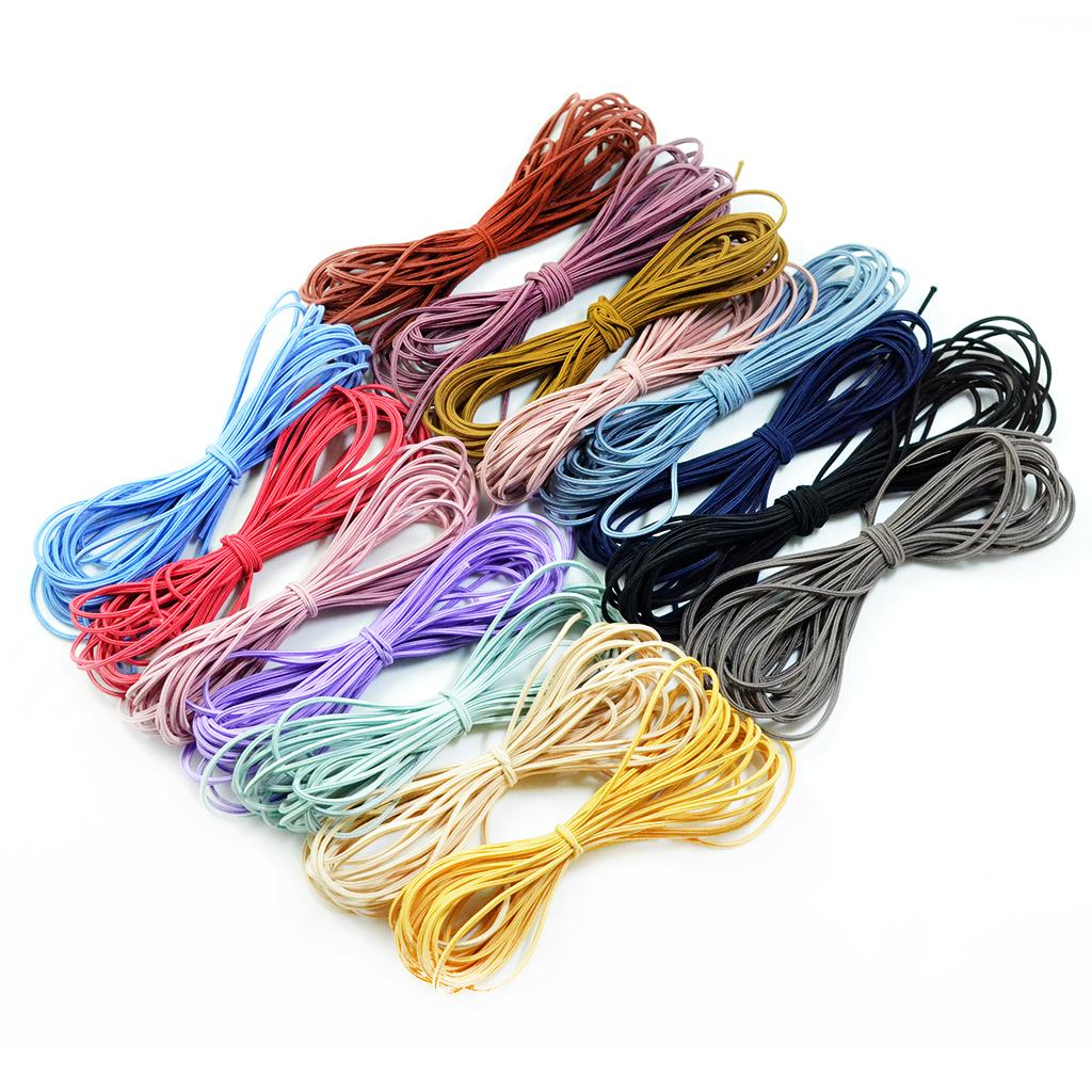 2mm Elastic String Cord Thread Beading for Jewelry Making, Bracelets Beading,