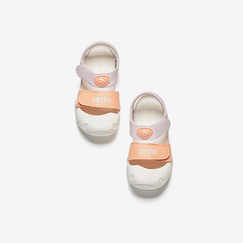 Anta Comfortable Breathable Shock Absorbing Wear Resistant Low Top Toddler Shoes Baby Shoes Pink 322420071-3