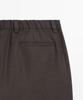 Masimodutti 100% Linen Houndstooth Pants