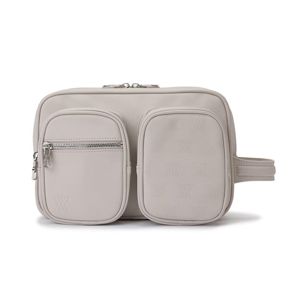 

TWO POCKET POUCH 2 pocket pouch AGDUUPU02IVF IVORY [Anew Golf] слонова кістка