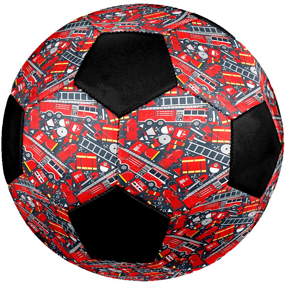 fire truck Theme Size 5 Soccer Ball, Suitable for Both Indoor and Outdoor Matches, a Gift Suitable for Everyone.