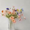 Realistic Handmade Artificial Flower Faux Silk Flower Vivid Fine Texture Simulation Flower for Home